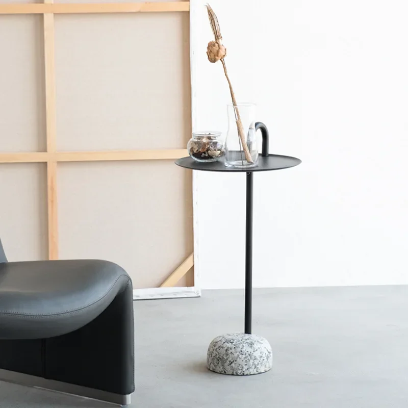 Nordic End Tables Coffee Table Marble Base Living Room Luxury Tea Table Portable Creative Sidetables Furniture Decoration Design image 5