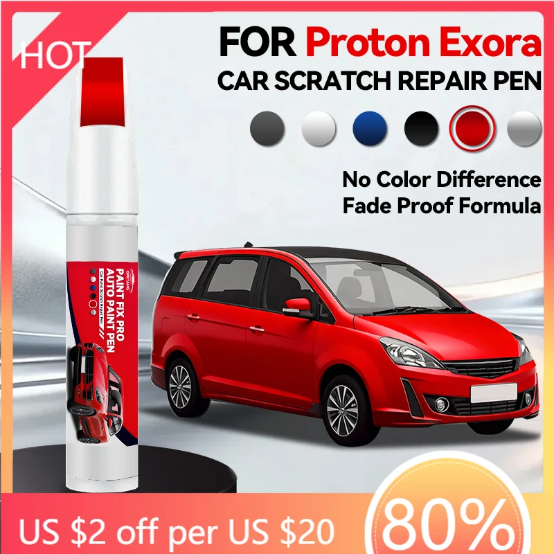

Vehicle Dedicated Exclusive For Proton Exora Paint Repair Pen Touch Up Scratch Remover DIY Auto Accessories Black White Silver