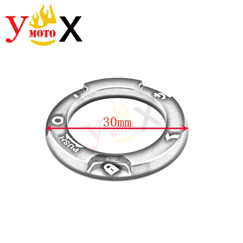 Motorcycle Ignition Switch Cover Ring Circle Decal For HONDA CB125R JC79 MC52 CT125 JA55 Monkey 125 GB350 NC59 CB150R CB300R