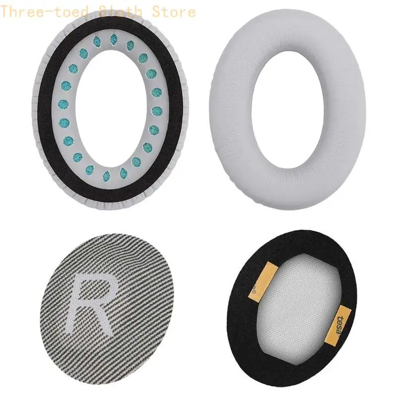 Langlebige Ohrpolster, Kopfbandkissen für QC35/QC35ii Headset-Ohrpolster, Ohrenschützer E74A – Detail 10