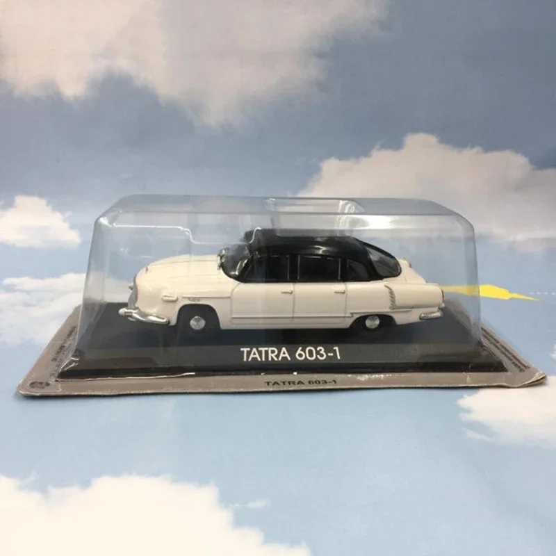 1:43 Czech Republic TATRA 603 Luxury Car Simulation Alloy Classic Car Model Limited Collection Static Ornaments Toys for Boys