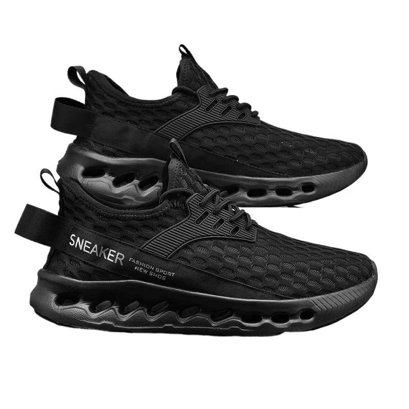 

New Men Leisure Casual Running Shoes Outdoor Breathable Jogging Fashion Blade Walking Comfortable Loafers Brand Lace-up Sneakers