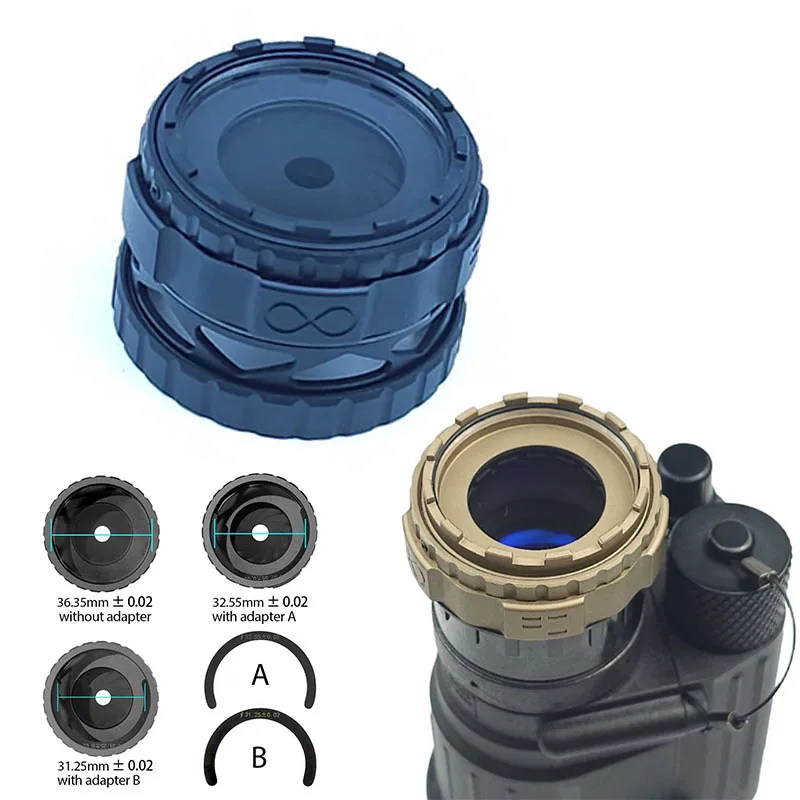 copriobiettivo-protettivo-in-alluminio-da-1-23-mm-blocco-della-luce-apertura-regolabile-visione-notturna-nvg-pvs14-pvs31