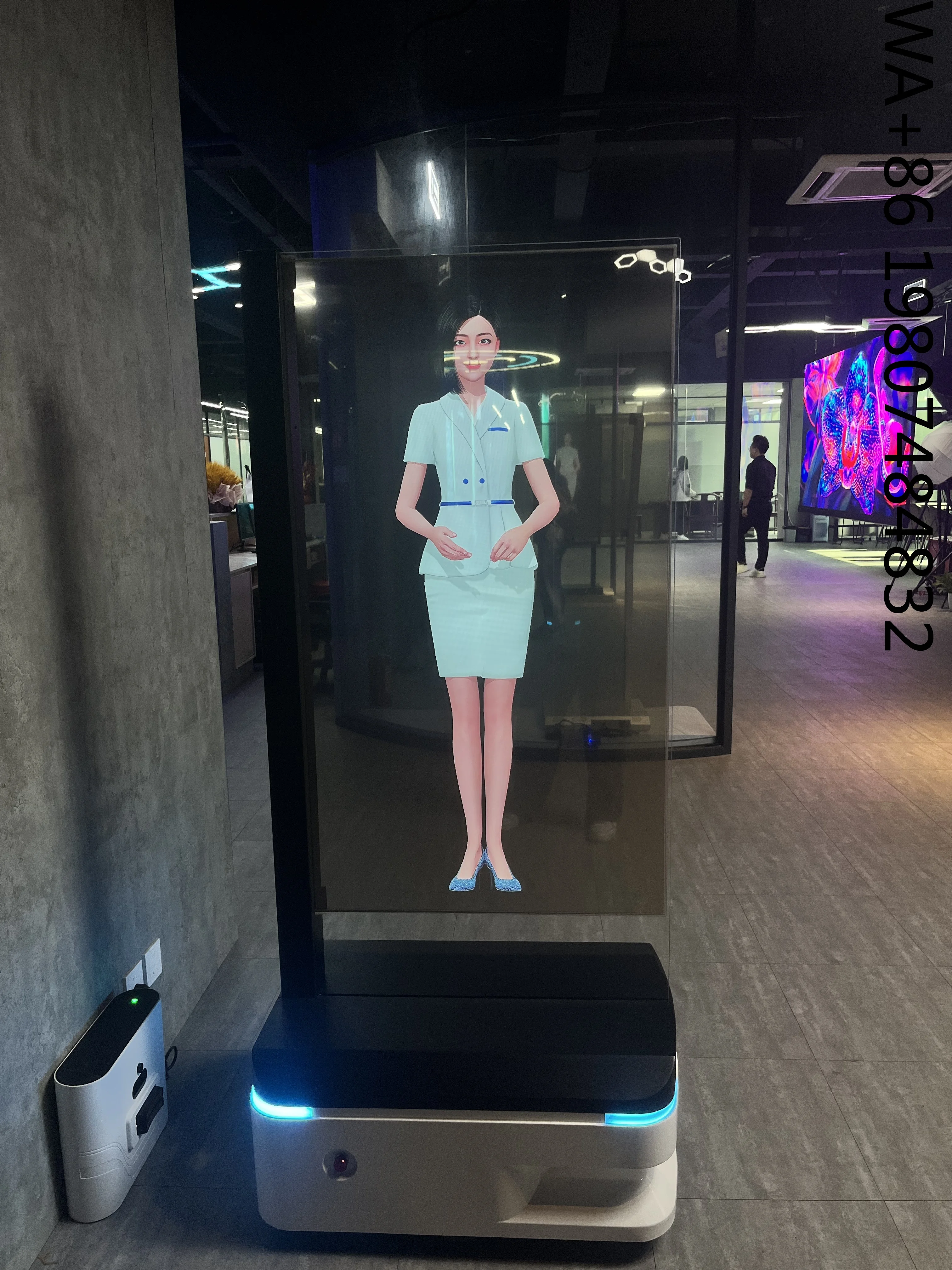 55-Inch Self-Luminous Vertical Transparent OLED Window Display, for Commercial Digital Signage Self-Service, AliExpress
