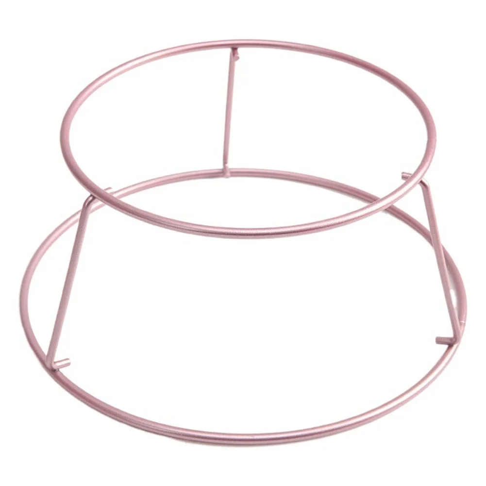 Rose Gold Wire For Cake Cooling Rack for 6 Inch and 8 Inch For Cake Pans with Optimal Airflow and Strong Structure