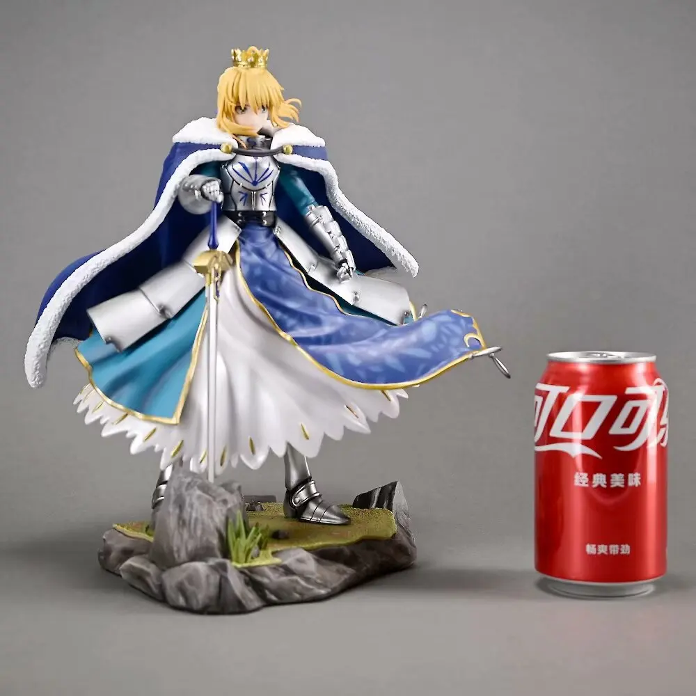 27cm Fate Stay Night Anime Figure Altria Figurine Altria Pendragon FiguresPvc Staute Model Doll Collection Decoration Toys Gift