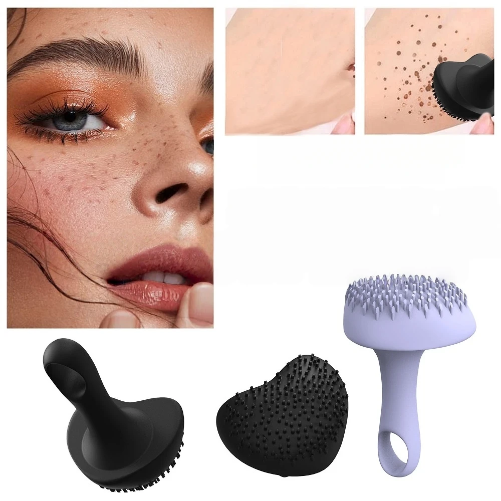 1/2/3/4 Piece Silicone Freckle Pen Natural Lifelike Simulation Fake Freckles Seal Freckle Cosmetics Tool Silicone Makeup Stamp