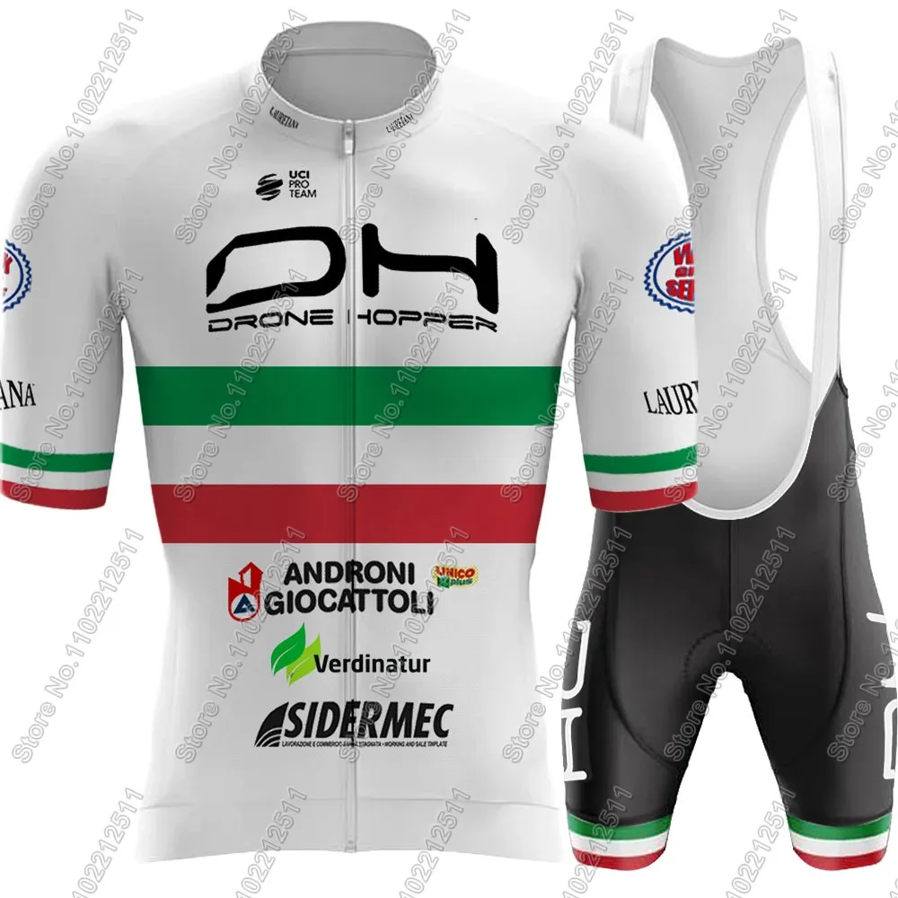 Team Androni 2024 Cycling Jersey Set Men italy Short Sleeve Clothing Road Bike Shirts Suit Bicycle bib Shorts MTB Maillot Ropa