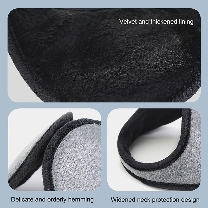 Men Women's Ear Warm Protector Windproof Earmuffs Thicken Plush Winter Warm Fleece Earmuff Outdoor Cycling Warmer Soft Ear Muffs