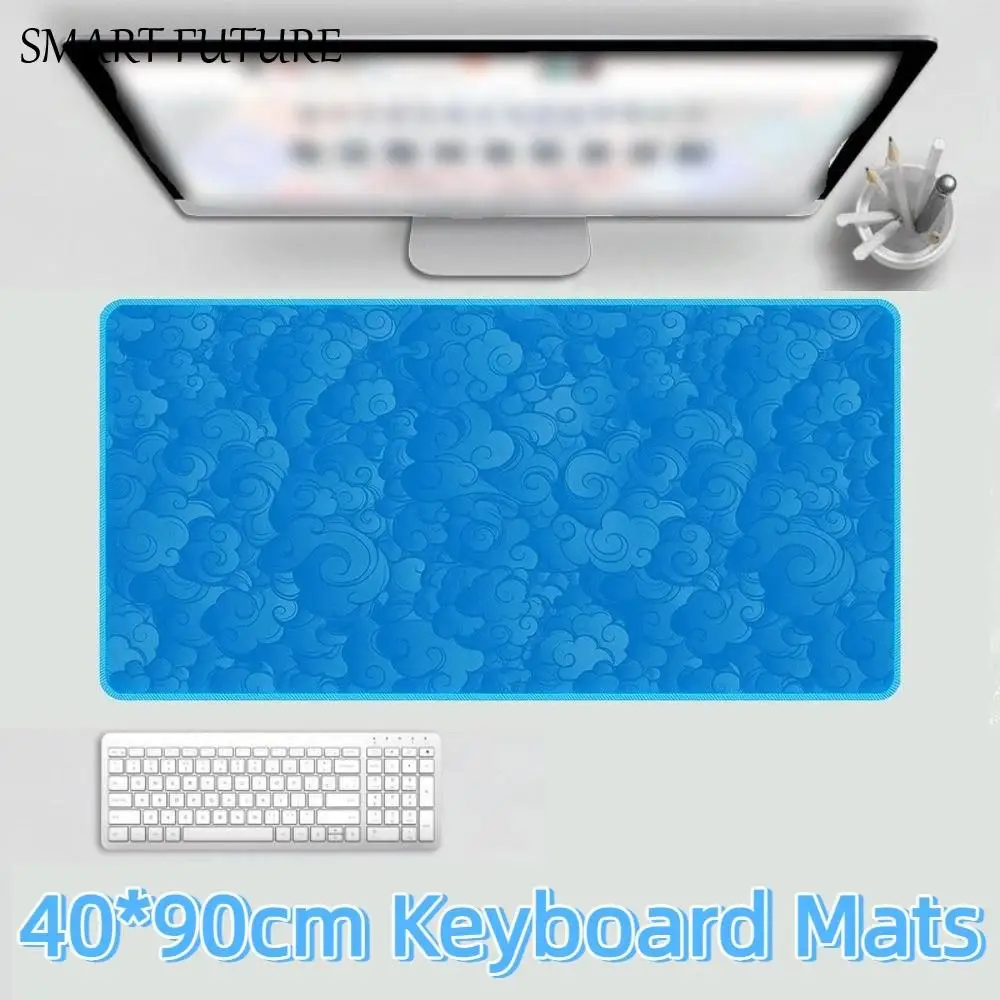 

Simple 900*400MM Japanese Cloud Mouse Pad Creative Rubber Gaming Mouse Pad Extended Smooth Non-Slip Desk Mat Home Office