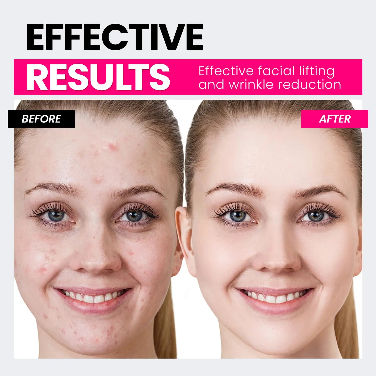 Dispositivos de massagem facial microcorrente