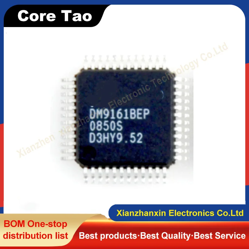 1pcs/lot DM9161BEP DM9161 QFP-48 Ethernet controller chip
