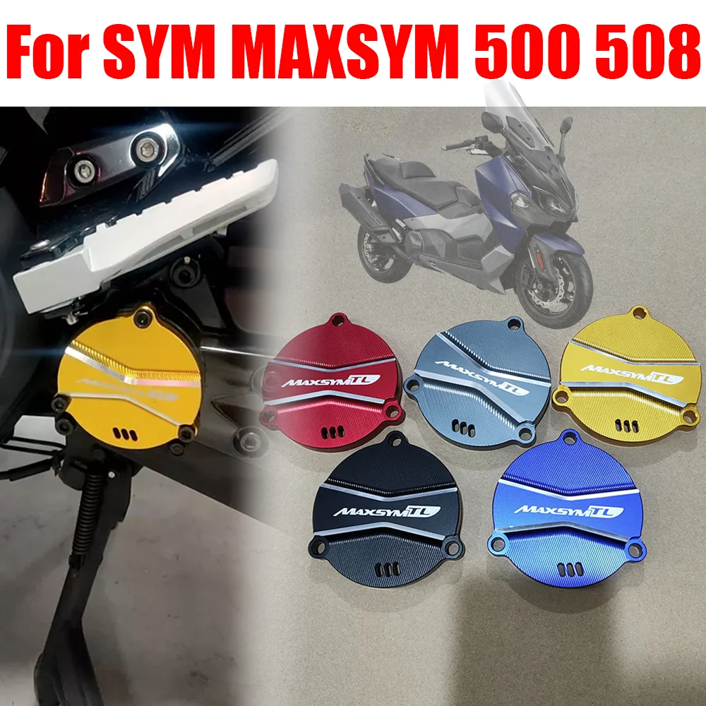 

Motorcycle Decorative Cover Frame Front Drive Shaft Cover Guard For SYM MAXSYM TL 500 508 TL500 TL508 2020 2021 2022 Accessories