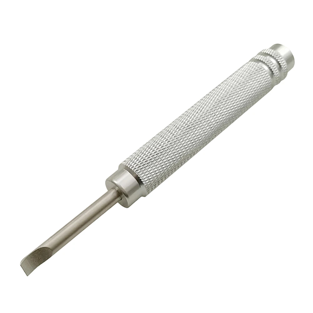 

Alloy Steel Watch Back Opener Pry Lever Repair Tool Silver Metal Removal Small Practical Easy Storage Carry