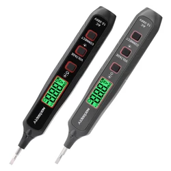 Multímetro Digital Tipo Caneta AC12-300V Voltage Tester ntelligent Medidor de Corrente Profissional Sensor Voltímetro Sem Contato