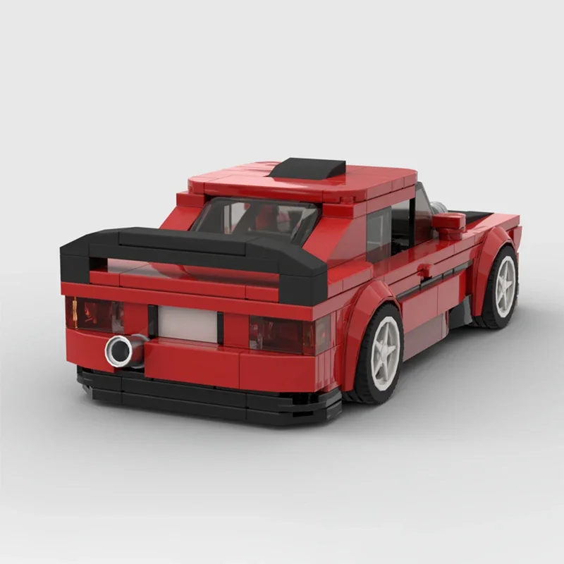 Modèle de voiture de sport de ville pour enfants, briques de construction MOC, champion de vitesse, cadeaux de technologie modulaire, assemblage de vacances, jouets trempés, E30