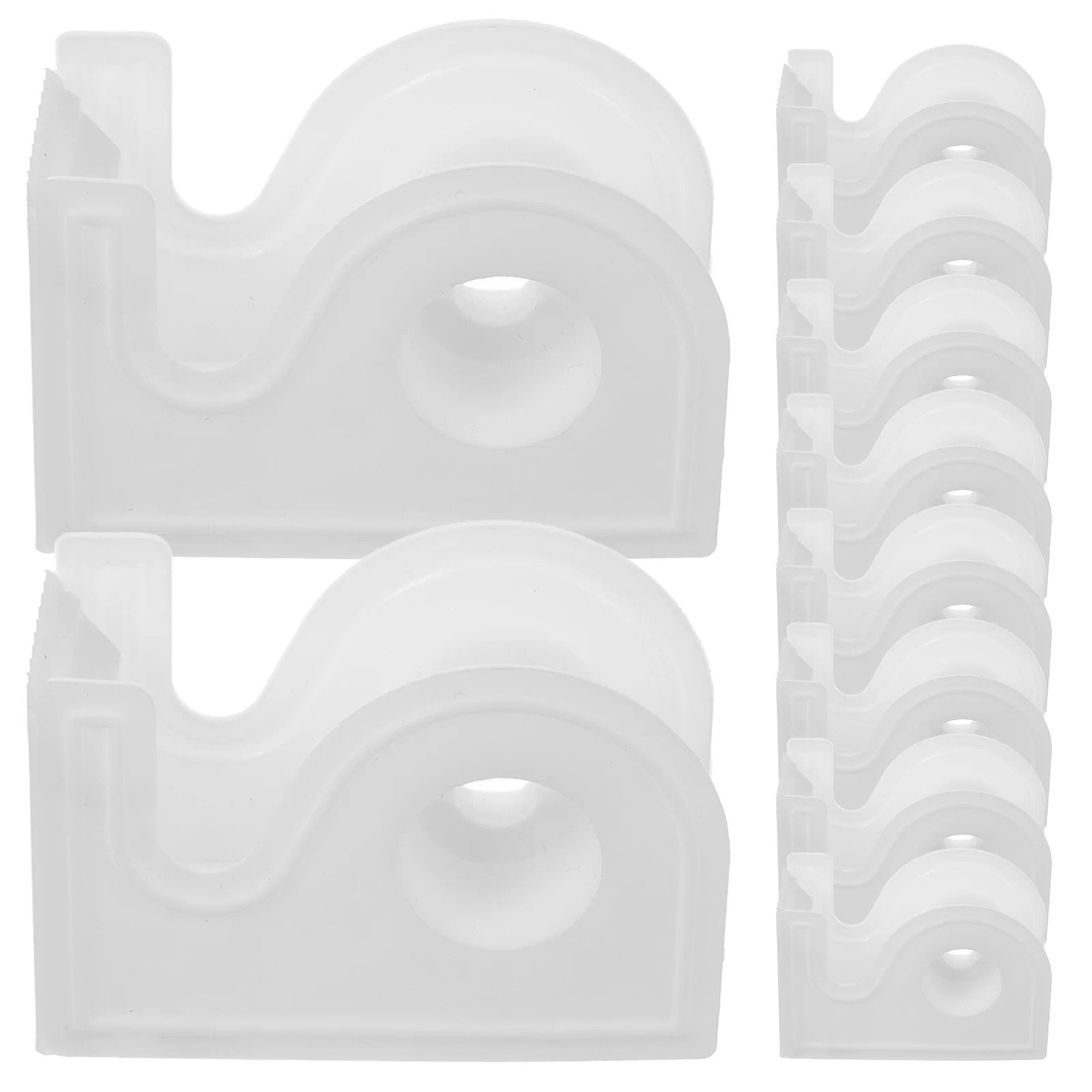 

10pcs Eyelash Tape Dispenser Cutter PE Non Woven Tape Separator Lash Cutting Tool Eyelash Supplies lash dispenser tape holder