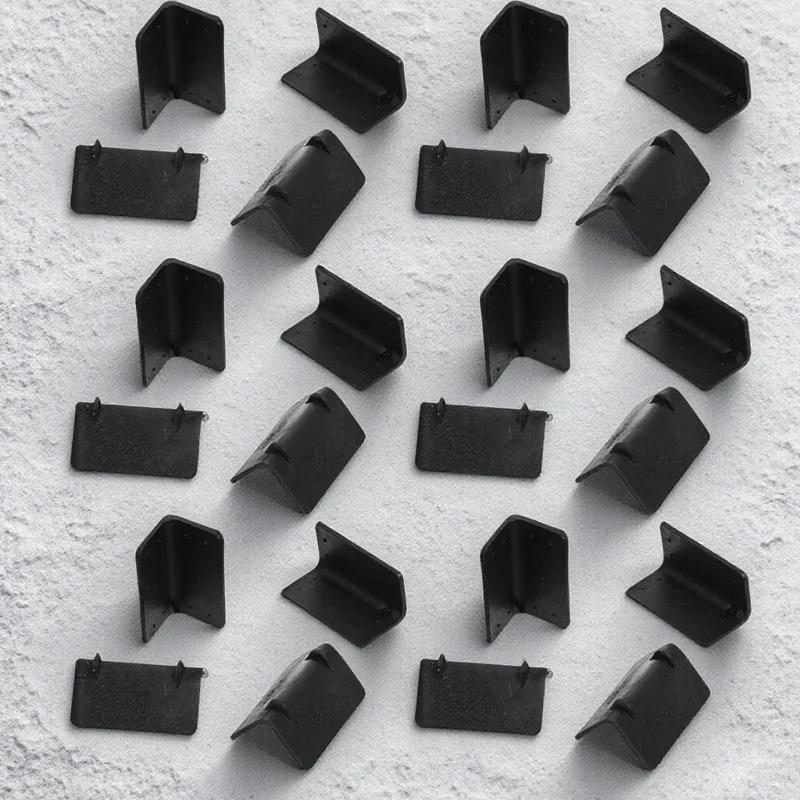 100Pcs Cargo Protection Corner Guards Plastic Packing Strap Shipping Box Edge Protectors Corner Protectors Desk Edge Protector