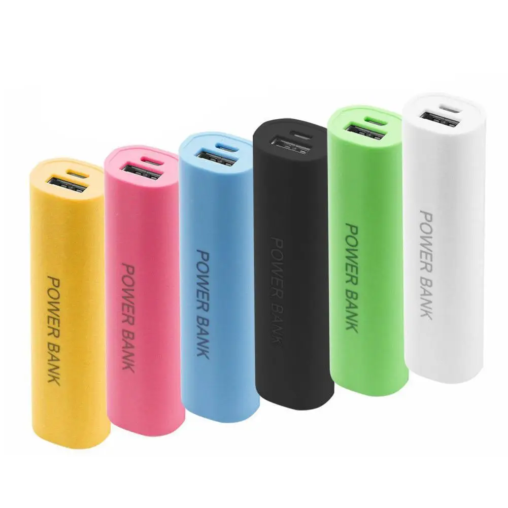 Portable 18650 Power Bank Shell 1 Section 18650 Battery Power Bank Case Lightweight Mini Charging Box Free Welding Battery Shell
