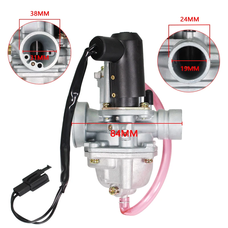 PZ19JF 2 Thì Bộ Chế Hòa Khí Carb Dành Cho Xe YAMAHA Chạy Bộ 90cc 100cc AT100 90 Scrambler Polaris Thể Thao 90 ATV Vòng Cung mèo 90cc