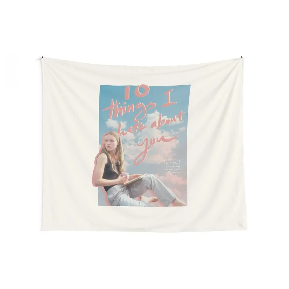 10 things I hate about you alternative poster Tapestry For Bedroom Cute Decor Wall Coverings Tapestry