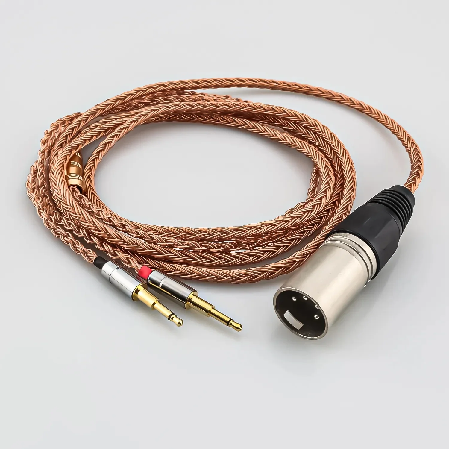 2.5mm 4.4mm 3.5mm XLR 16 코어 99% 7N OCC 이어폰 케이블 Oppo PM-1 PM-2 평면 자기 Sonus Faber Pryma 헤드폰
