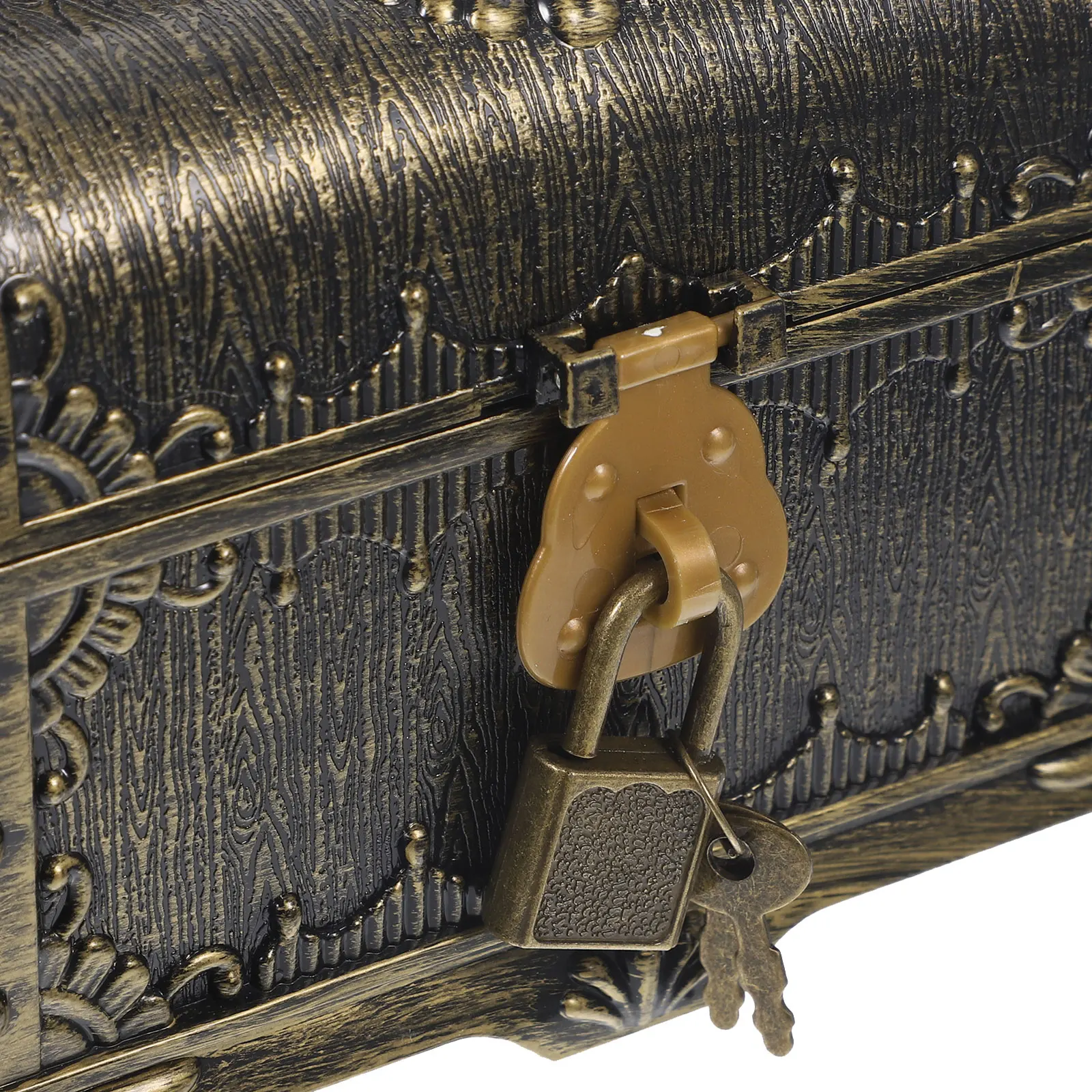 ماكياج زي الدعائم الكنز الصدر الحلي الطفل للأطفال صناديق بلاستيكية التخزين