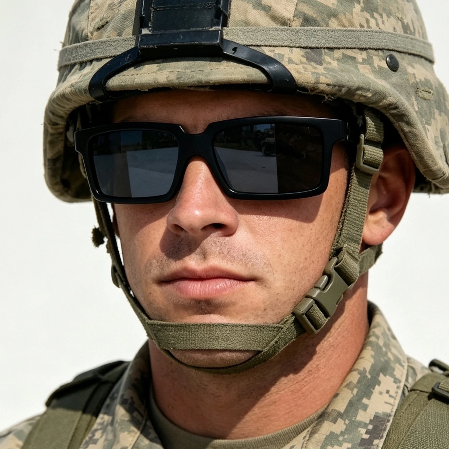Men Rearview Anti Tracking Spy Sunglasses Reflective Anti Peeping Square Glasses Classic Version Fashion Casual Women Eyewear