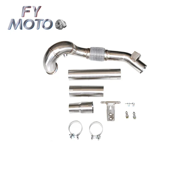 

Китайская фабрика: Выхлопная труба (даунпайп) без катализатора для VW Mk7, 3.5 дюйма