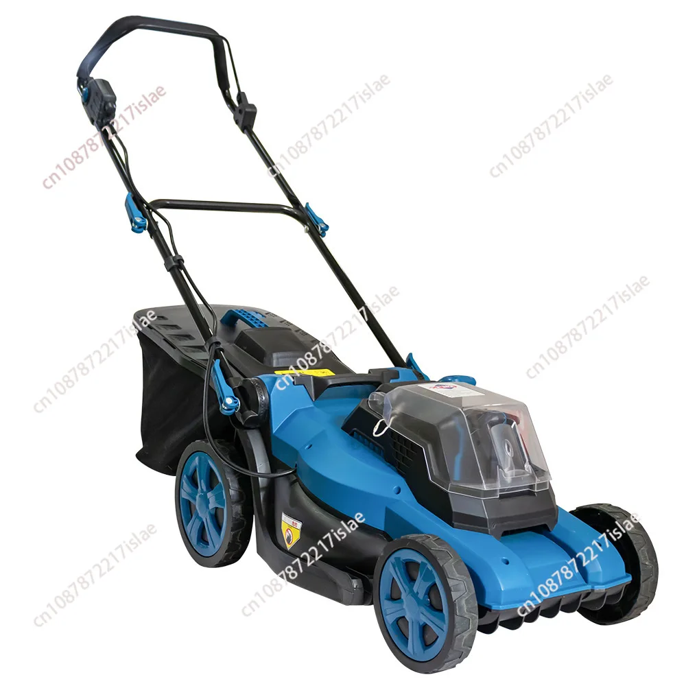 Electric hand-push lawn mower, hand-push orchard weed mower