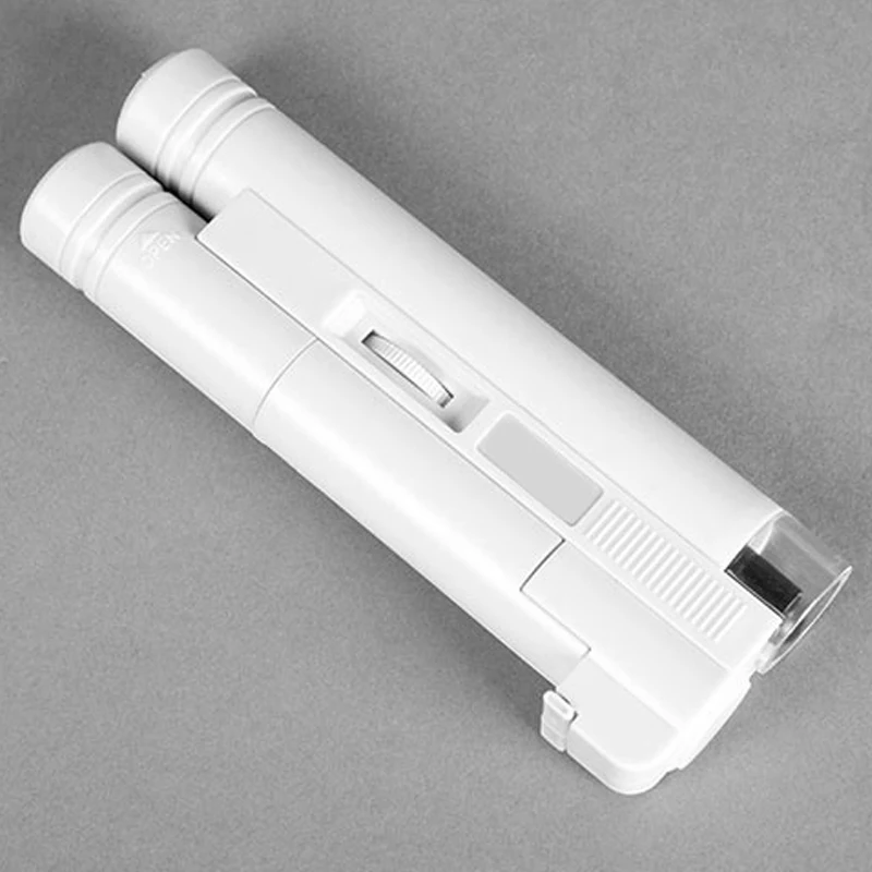 150X Pocket Microscope Adjustable Read Illuminant Magnifier With Scale Loupe Glass Magnifying Tool With Led Light Lamp image 6