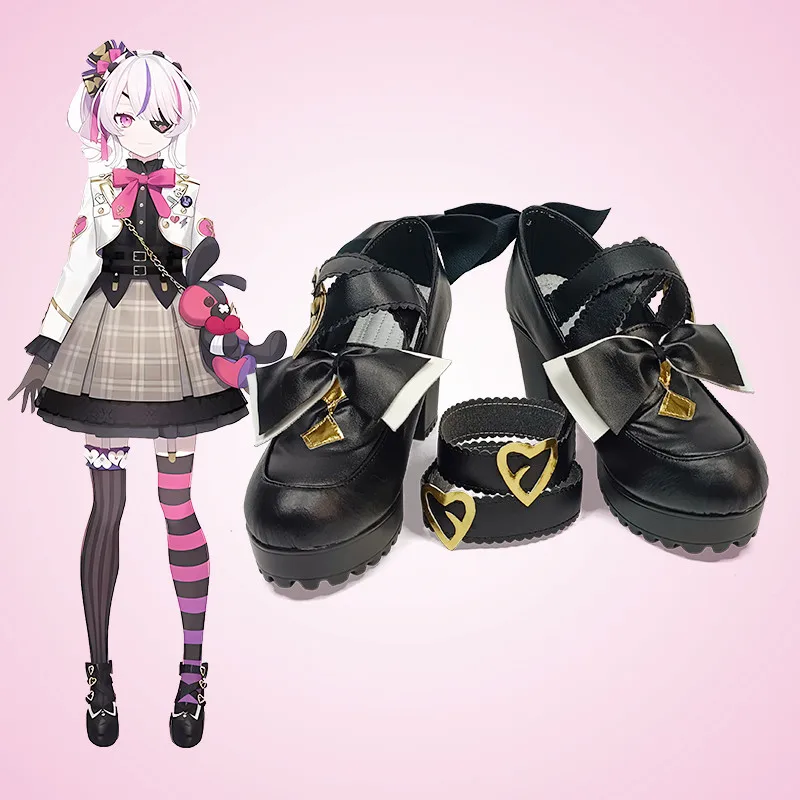 

Maria Marionette Cosplay Shoes Hololive Vtuber Custom Made Boots Halloween Party Carnival Cosplay Prop Role Play Accessory