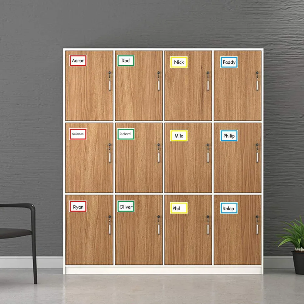 150Pcs Colorful Label Stickers Permanent Self Adhesive Classification Stickers for Containers Bottles Boxes Price Marking School