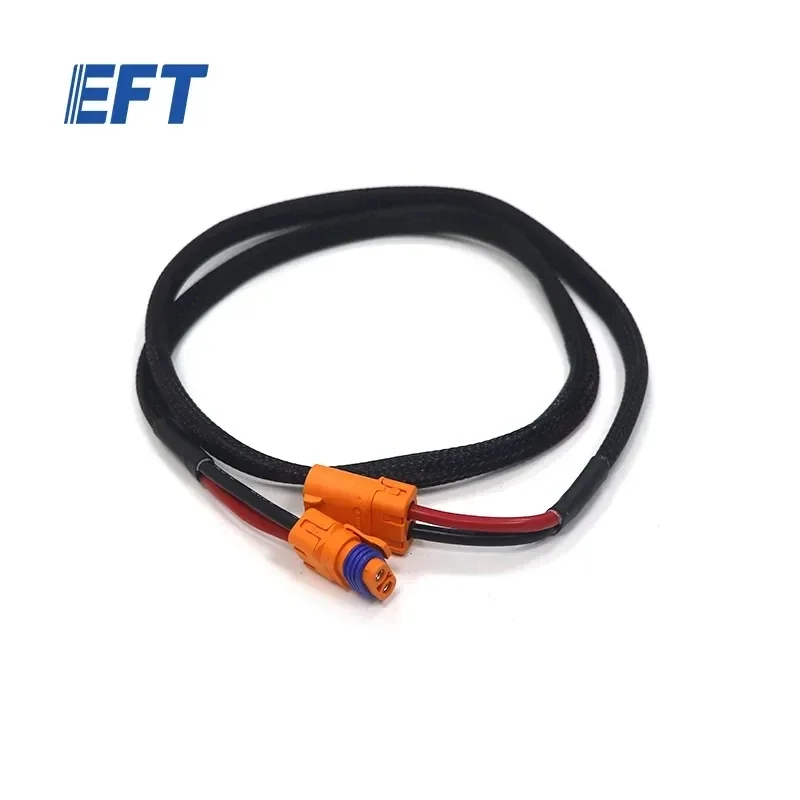 

Электропроводка EFT 1020 мм/фотосессия/10awg/Z30/1 шт. для сельскохозяйственного распылителя EFT Z30, запчасти для дрона