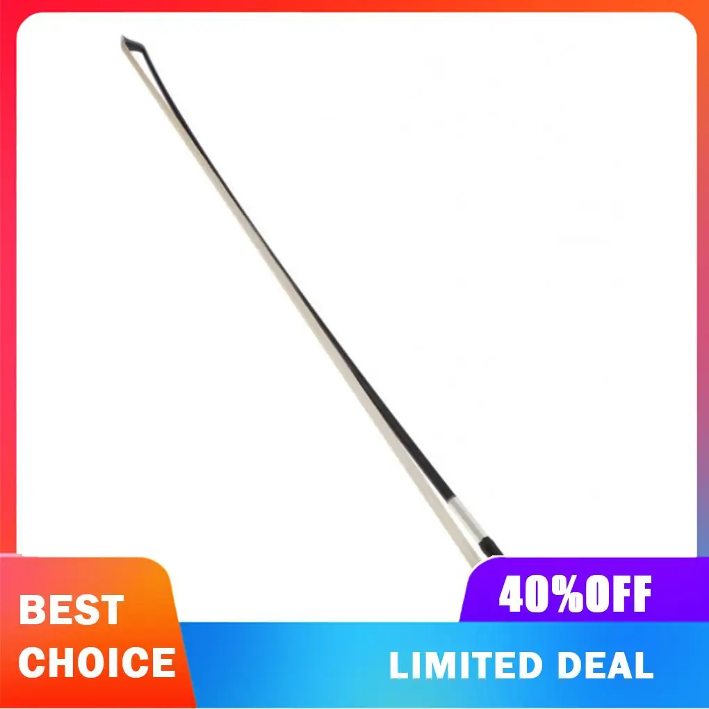 

НОВЫЙ смычок для скрипки из углеродного волокна с черным конским волосом, хороший баланс, размер 1/8