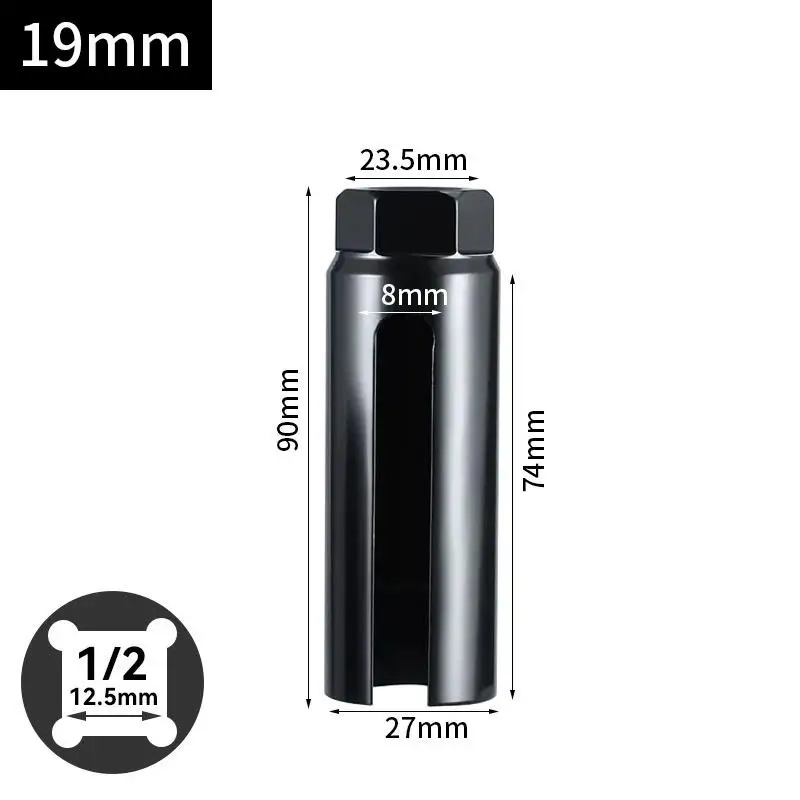 Narrow Mouth Oxygen Sensor Sleeve European-style: 14-24mm 1/2