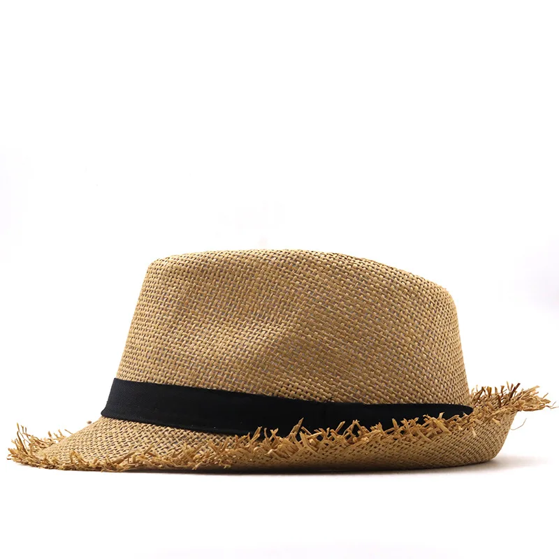 Wide Brim Sunblock Hat Simple Beach Hat Ladies Travel Straw Hat Holiday Foldable Fashion Big Cool Hat