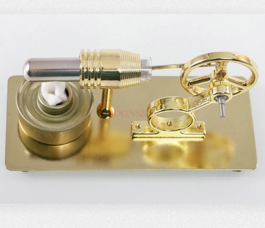 Model zbiornika silnika Termiczny samochód Mikrogenerator Silnik parowy Model silnika