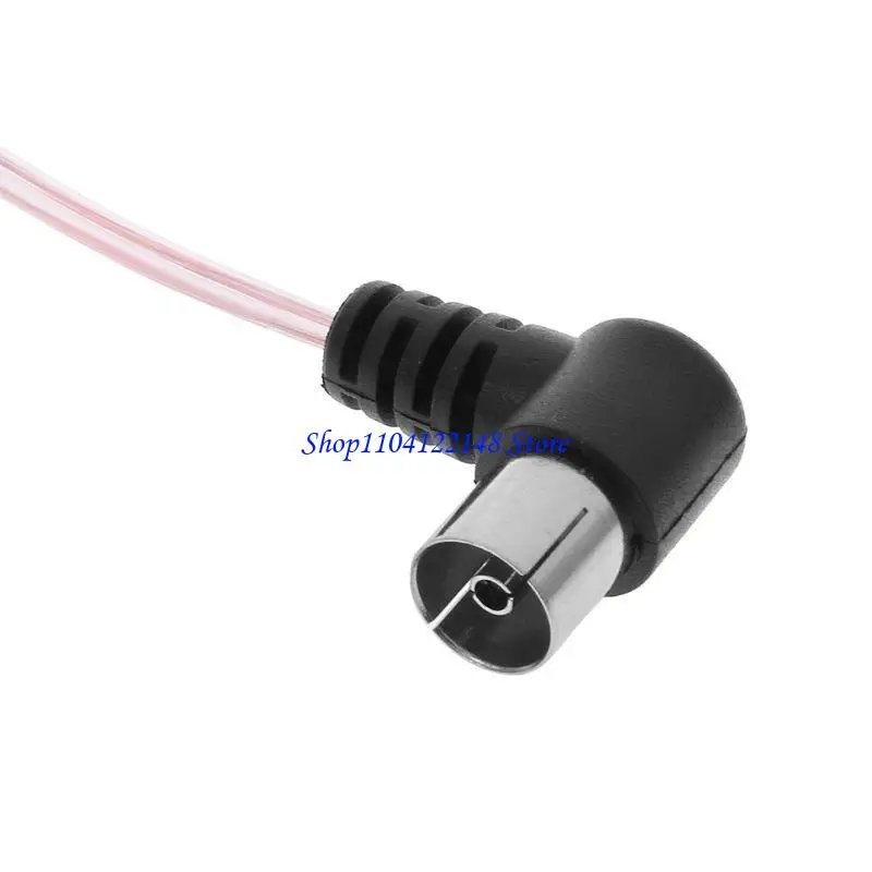 P9FA FM Indoor for T Antenna 75 Ohm Radio Dipole Aerial F Type Female Plug Wire Cable