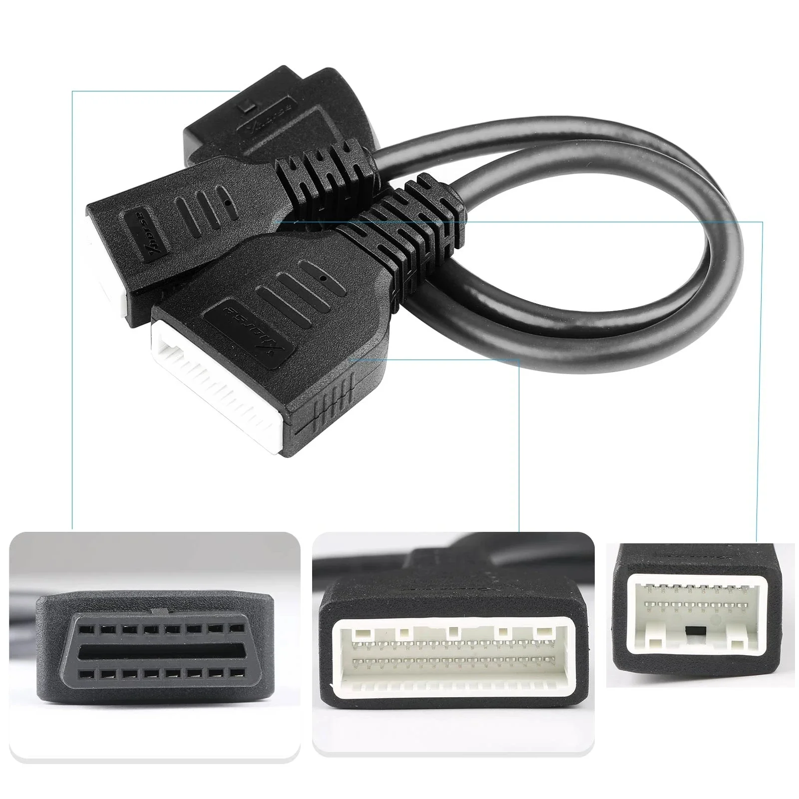 

Xhorse Cable Gateway Adapter for Nissan / B18 Chassis for Renault / Nissan Work with X300 DP Plus/X300 PRO4 ECU Programming
