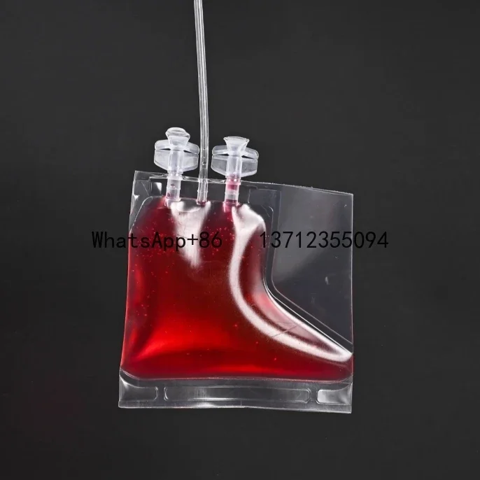 

Hot Sale Medical Disposable 500ml Single Blood Collection Bag