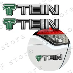 3D Metal Auto Accessories Rear Window Car Trunk Bumper Sticker For TEIN Logo Kawasaki aprilia Car Styling