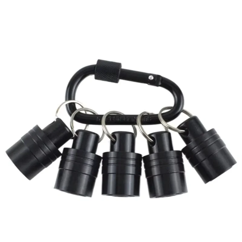 ABNO-SDS Plus Shank Drill Bit Holder Socket Adapter SDS Shank Adapter Extension Bar Keychain Easy Change Hand-Held Holders