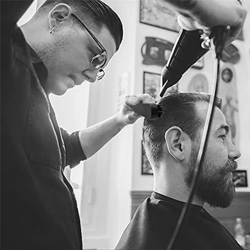 髪を滑らかにするブラシ、猪毛ブラシ、女性と男性用ヘアブラシ理髪ひげブラシ-A77G