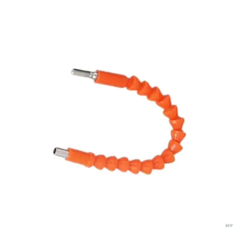 Supporto per punte per cacciavite con prolunga per punte ad albero flessibile, tubo flessibile a serpente universale