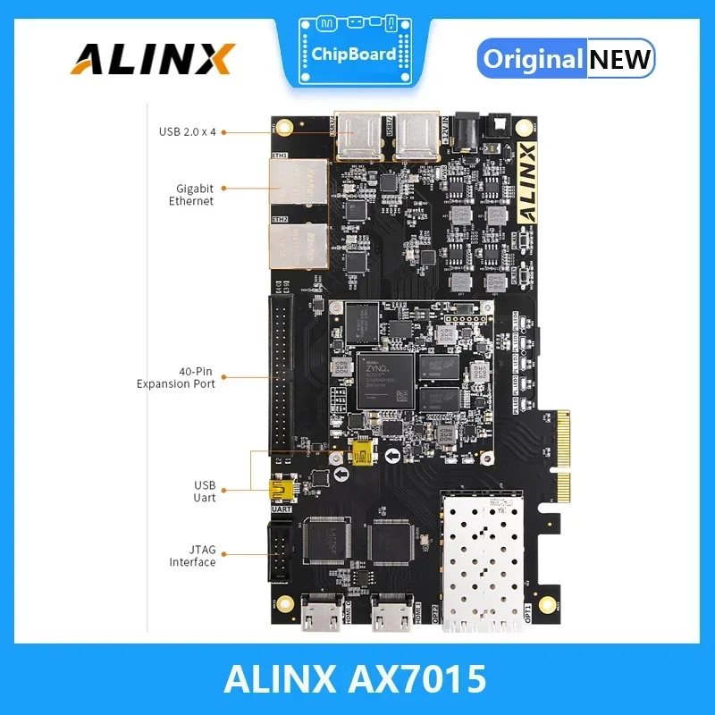 ALINX AX7015: XILINX Zynq-7000 SoC XC7Z015 ZYNQ ARM 7015 SoMs Placa FPGA PCIE HDMI zedboard