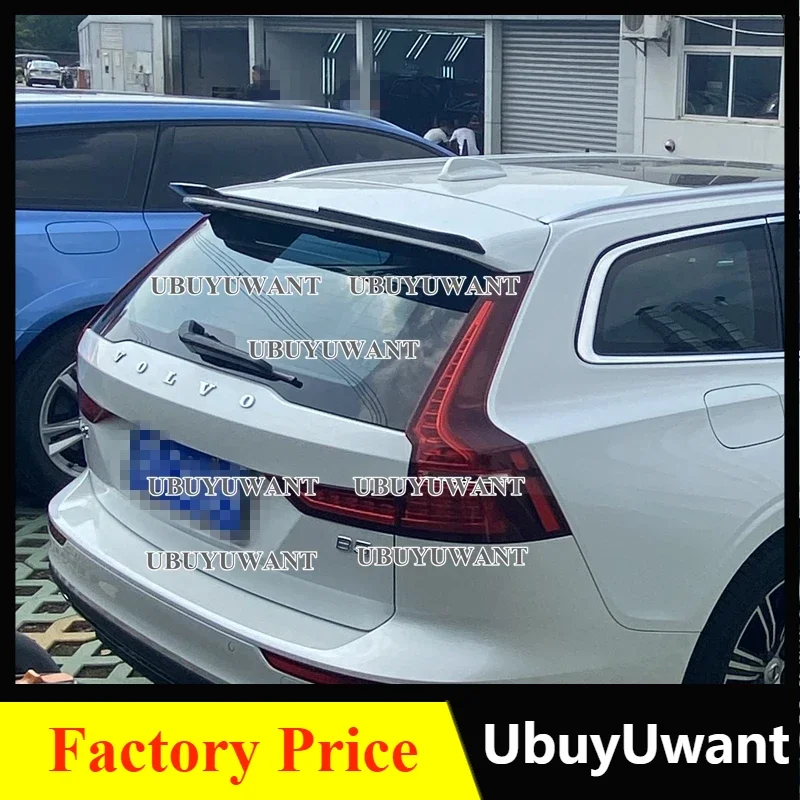 

Задний спойлер на крышу для Volvo V60, спойлер для хэтчбека 2011-2022, спойлер из АБС-пластика для тюнинга заднего хода автомобиля, внешний