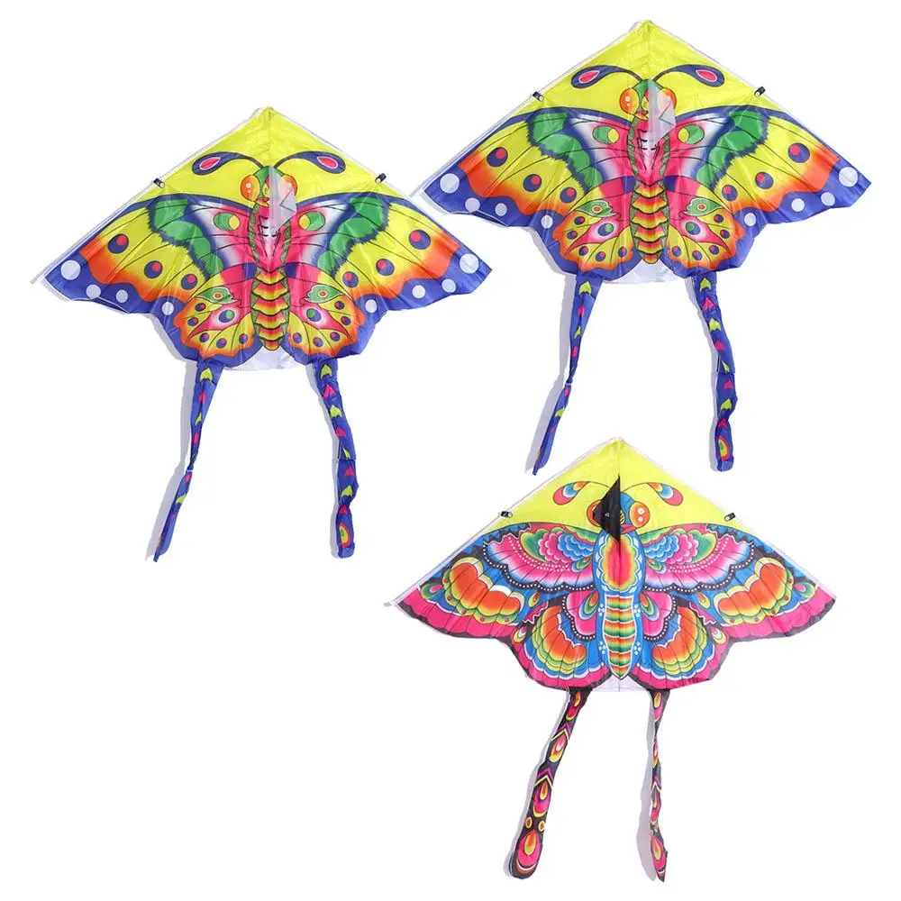 Long Tail Kite With Handle Line Outdoor Sports Interactive Toys  Toys Flying Toys Butterfly Kite Flying Bird Kite