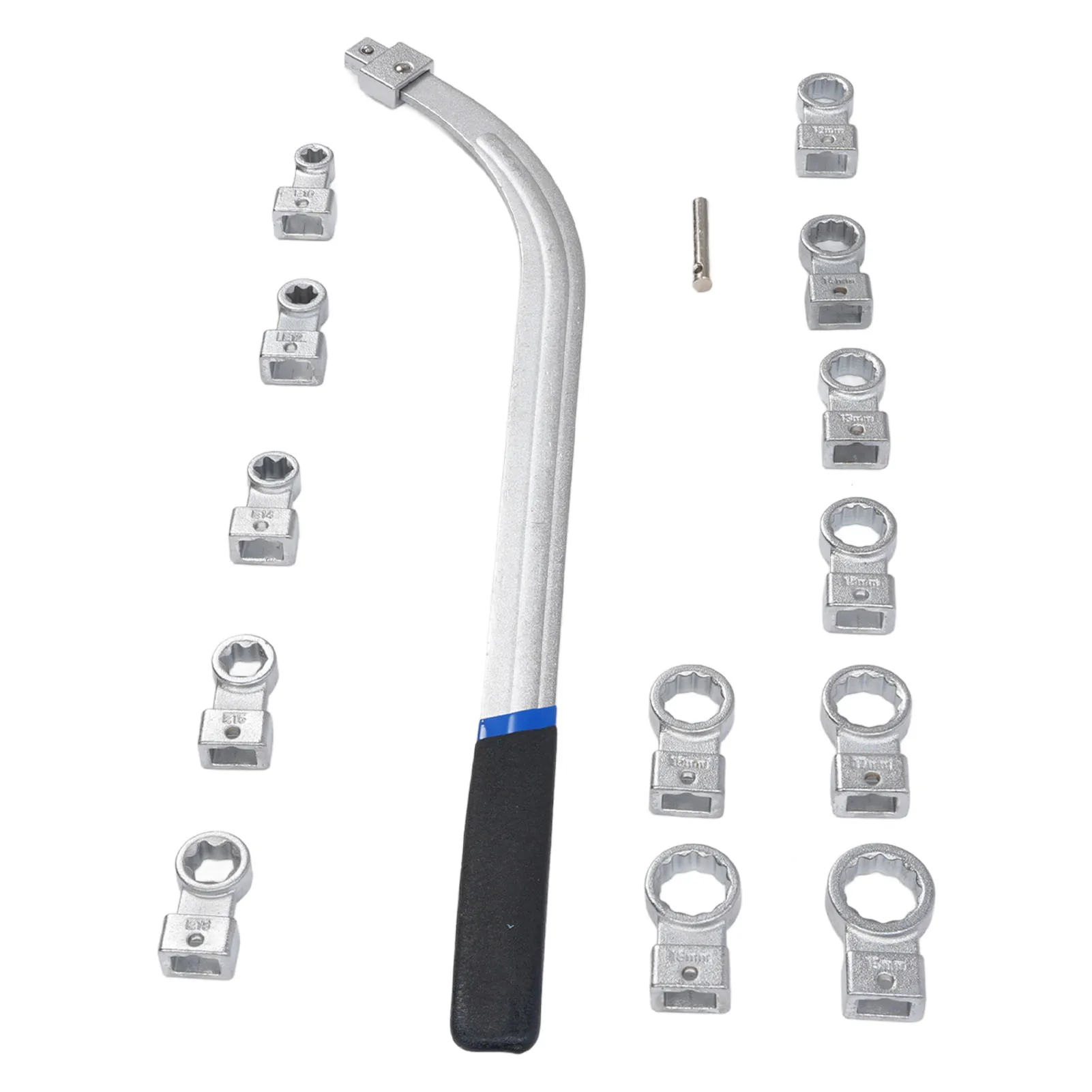 

15PCS Universal Auxiliary Idler Belt Tensioner Pulley Removal Tool Kit Steel Engine Timing Belt Tensioning Nut Bolt Screw Remove