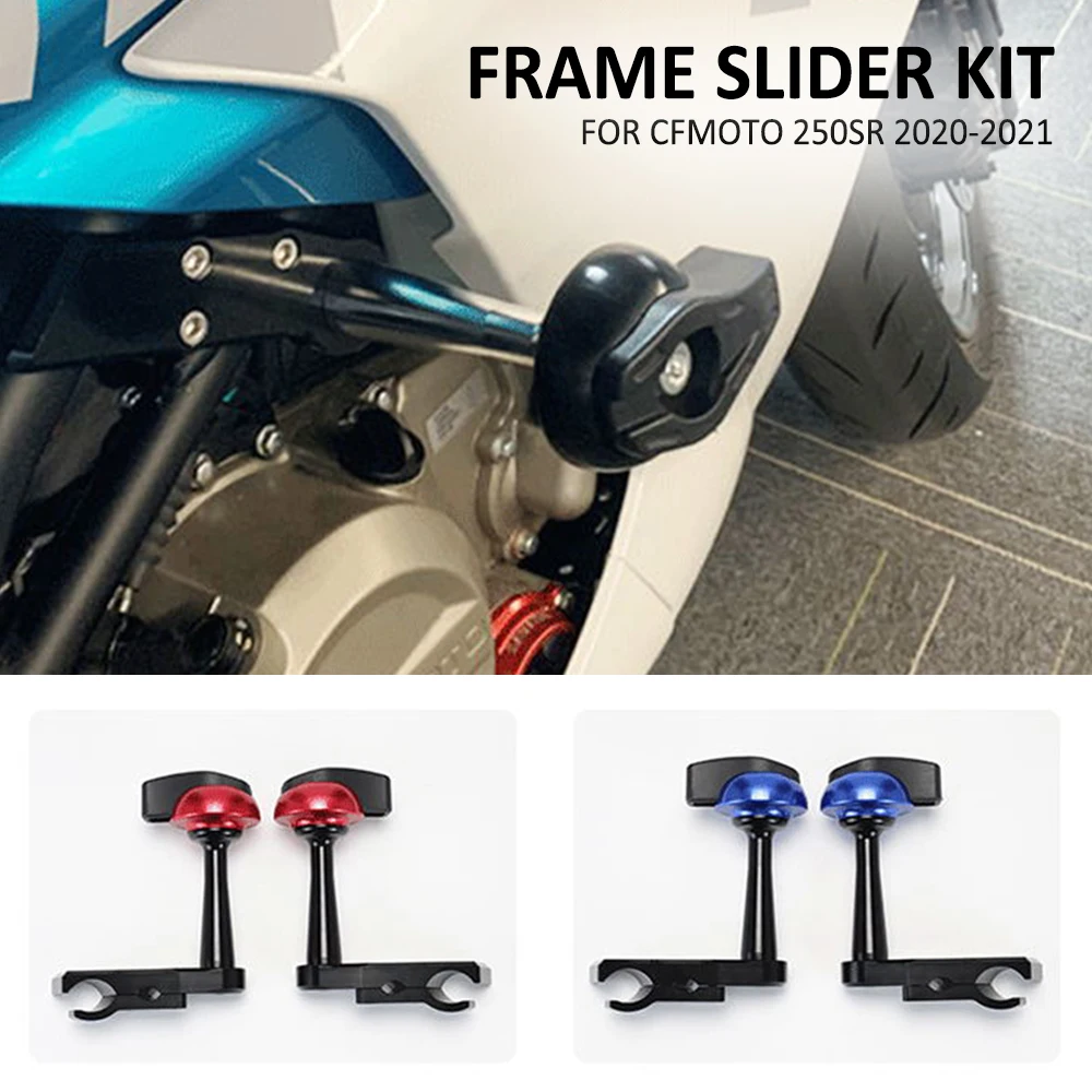 

Motorcycle Body Engine Guard Anti Crash Frame Slider Fall Protection Falling Kit FOR CFMOTO CF250SR CF 250SR 250 SR 2020 2021